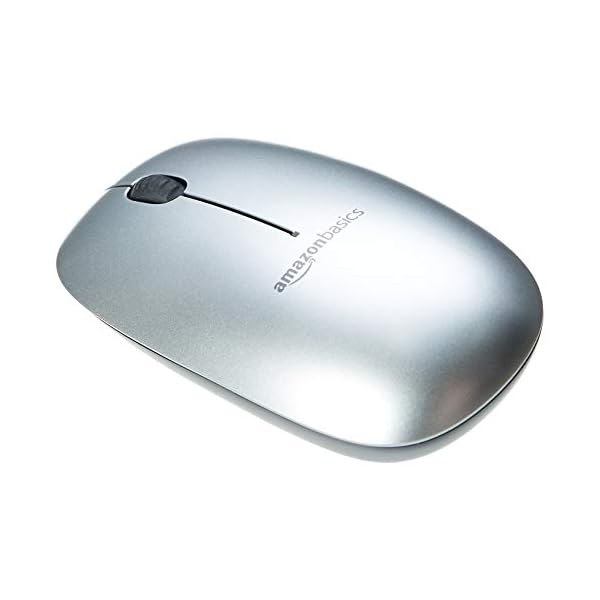 AmazonBasics Slim Bluetooth Mouse, Black