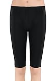 JustinCostume Women's Spandex Biker Tight Yoga Workout Capri Leggings Shorts