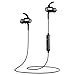 SoundPEATS Bluetooth Headphones Magnetic Wireless Earbuds for Sports Workout in-Ear Earphones with Mic (Bluetooth 4.1, Hands-Free Calls, 7 Hours Play Time, Secure Fit) - Black