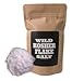 Kosher Flake Sea Salt by Wild Foods, Unrefined, 100% natural, Pacific Ocean Harvested Sea Salt for Cooking, Marinating, Brining, Finishing Healthy Recipes (16 ounce)