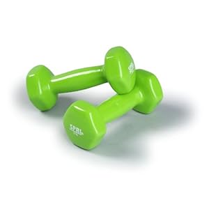 SPRI Deluxe Vinyl Dumbbells (Set of 2)