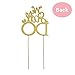 We Still Do Gold Cake Topper | Premium Sparkly Crystal Diamond Bling Rhinestone Gems | Anniversary or Vow Renewal Decoration Ideas | Perfect Keepsake (We Still Do Gold)