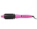 Calista Perfecter Pro Grip Digital Temp Control Ionic Round Hot Brush & Bag (1 INCH, Pink)