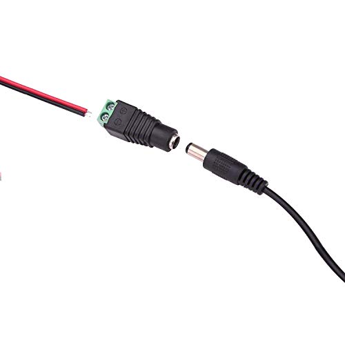 TECOMLIGHT 12V 6A 72W AC DC Power Supply Adapter (Input 110V 120V AC, Output 12 Volt 6Amp 72Watt) DC Converter LED Driver Lighting Transformer for 12V Flexible LED Tape Light Strip