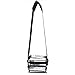 Small Heavy Duty Clear Lunch Bag Black Trim