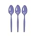 Amscan Big Party Pack Plastic Spoons, One Size, New Purple