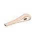 Naimo Zinc Alloy Pipe Scoop-Shape Larger Bowl Pipe for Herbs with Gift Box, Rose Gold