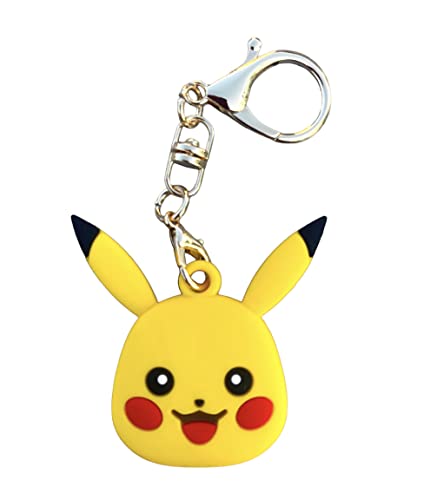 Air Tag Protective Case for New Apple AirTag Pokemon Mario Pikachu Pokeball (Pikachu)