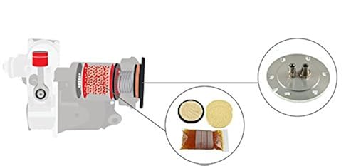 Kit Di Riparazione Per Compressore Aria - Anello Pistone, Guarnizioni, Viti - Per Land Rover Discovery 2 E Range L322