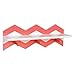 Trend Lab Chevron Wall Shelf, Coral
