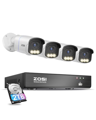 ZOSI 4K PoE Security Camera System 4K