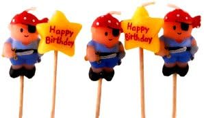 Smiling Faces Pirates Candles