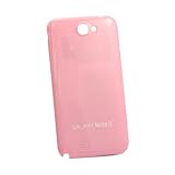 [Aftermarket Product] Pink Colorful NFC Battery Back Cover Door for Samsung Galaxy Note 2 N7100 N7105 LTE