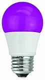 TCP RLAS155WPL LED A15 - 40 Watt Equivalent (5W) PURPLE Colored Light Bulb