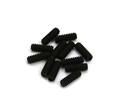 4-40 x 1/4" Saddle Height Adjust Screws (12), For Fender Made In America Stratocaster / Telecaster US Guitar/Bass Bridges - MonsterBolts