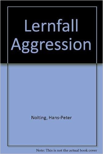 Lernfall Aggression Amazon De Nolting Hans Peter Bucher Lernfall Aggression Amazon De Nolting Hans Peter Bucher