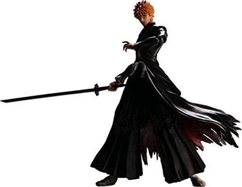26cm Anime Action Figure Bleach Play Arts Kai Kurosaki Ichigo Model Toys