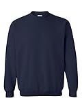 Gildan Men's Heavy Blend Crewneck Sweatshirt - Medium - Navy