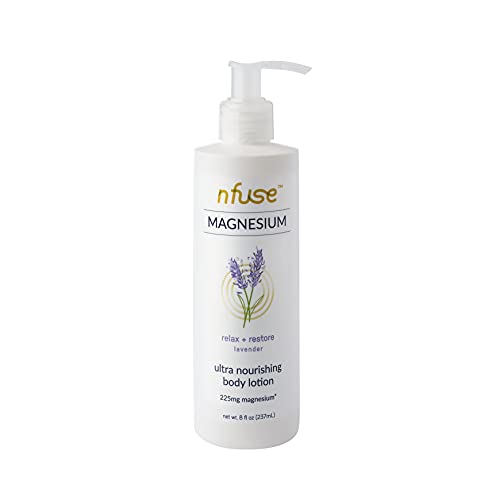 nfuse Topical Magnesium Lotion with 100 Pure Magnesium Chloride USP