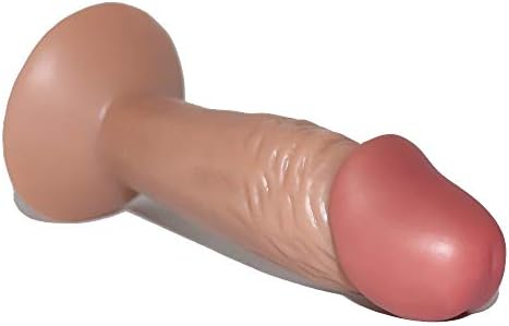 CRSJlove Gifts for Girlfriend and Wife, Insertable 4.33" Safety PVC Soft Realistic -Ðîl`dɔ,Beginner's Lifelike Suction Cup for Female Play