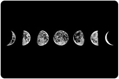 Customized Moon Phases Anti-slip Home Decorative Door Mat Indoor Outdoor Entrance Doormat