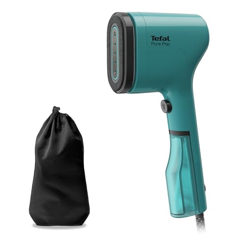 Tefal DT2024 Pure Pop Dampfbürste | 1300 W | 70 ml Wassertank | entfernt bis zu 99,99% der Viren/Bakterien/Keime | schnelles Aufheizen | 20 g/Min. kon