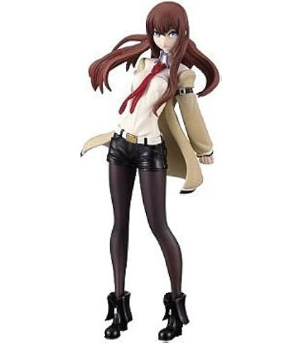 Figura De Kurisu Makise De Steins Gate, 21 Cm, PVC, Postura Dinámica, Ideal Para Coleccionistas