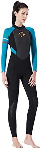 MILIMIEYIK Womens Wetsuit Full 3mm 2mm Neoprene Surfing Scuba Diving Snorkeling Swimming Suit