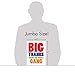 NobleWorks - Big Thanks From The Gang - Friend, Boss Gratitude Thank You Card with Envelope (Extra Large 8.5 x 11 Inch) J6887TYG-US