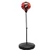 Costzon Punching Bag, Height Adjustable Boxing Equipment for Adults Teens w/Inflatable Ball, Boxing Gloves & Pump, Freestanding Boxing Bag for Kids 8+ Years Old