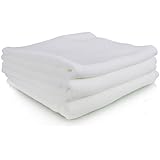 Chemical Guys MIC_801_03 Monster Edgeless Microfiber Towel, White (16 in. x 16 in.) (Pack of 3)