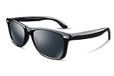 FEISEDY Great Classic Polarized Sunglasses Men Women HD Lens Black B1858