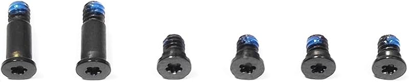ICTION Bottom Case Screws Set for MacBook Pro 13.3" A2251 2020 Space Gray