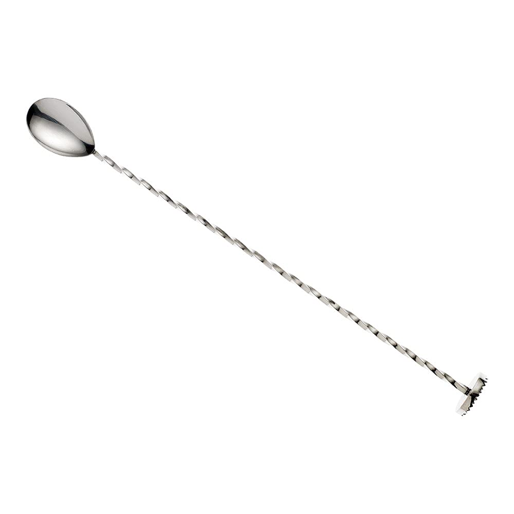 Barfly Barfly Bar Spoon with Muddler, Stainless Steel, Stainless Steel