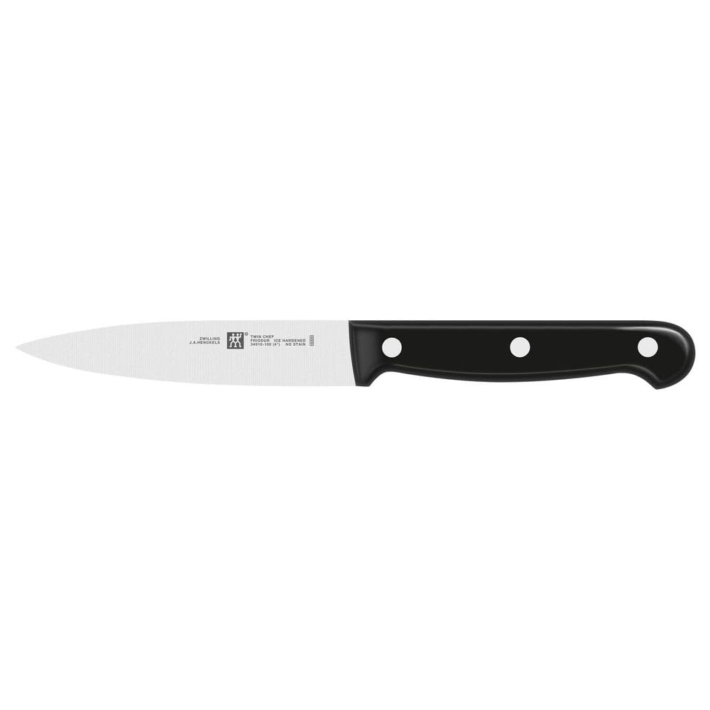 ZWILLING Paring Knife, Blade length: 10 cm, Small blade, Special stainless steel/Plastic handle, Twin Chef