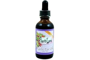 Herb Lore Garlic Oil Ear Drops - 2 fl oz - Garlic Ear Drops for Kids & Adults - Garlic Ear Oil for Itchy Ears with Olive Oil