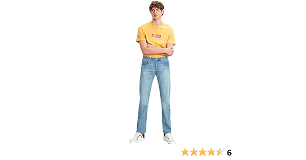 Levis® 501® - Vaqueros elásticos para hombre, ajuste original, azul, Vero  Light W30-W40, 96% algodón Vero Light (3007). 31W x 30L: Amazon.es: Ropa