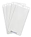 Large 4x8 Event Ticket Badge ID Holder - Pack of Four