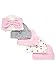 Gerber Baby Girls' 5 Pack Caps (Bunny)