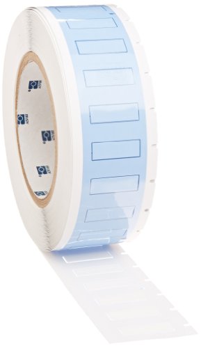 Brady PermaSleeve Heat-Shrink Polyolefin Wire Marking Sleeves (BM71-187-1-342) - Black On White Sleeves - Compatible with BMP61, BMP71, TLS 2200, TLS-PC LINK Label Printers - .335