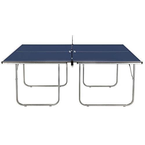 ZAAP Midsize Table Tennis Table-Compact Folding Design-Use as 2 Separate Tables