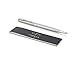 PARKER Sonnet Slim Ballpoint Pen, Stainless Steel with Palladium Trim, Medium Point Black Ink (1931513)