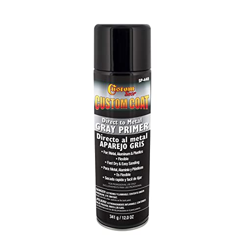Custom Coat 1K High Build Direct to Metal Primer 12 Ounce Spray Can