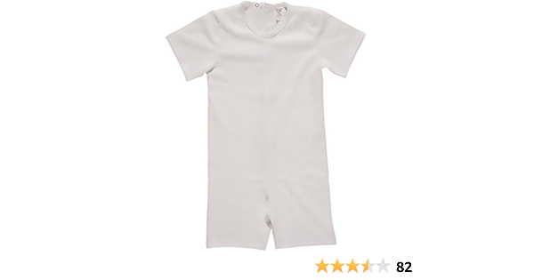 Amazon Com Benefit Wear Back Zipper One Piece Kids Onesies Like Underwear L White 2 Snap Clothing Shoes Jewelry