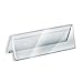 Azar 192806 11-Inch W by 3-Inch H Two-Sided Nameplate, 10-Piece Set