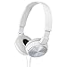 Sony MDRZX310-WQ Foldable Headphones - Metallic White