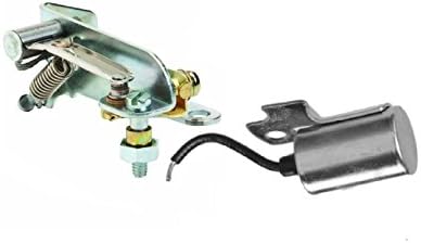 Briggs & Stratton 298185 & 298060 Points and Condenser Fits Models: 19D, 23D, 193400, 200400, 243400, 300420, 301420, 352430 and 326430. For 8 - 16 HP Engines, Cast Iron Models. By Turf Tuff # TTBRIGGSPC