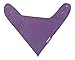 Baby Bluebird Soft Bandana Drool Bibs, 3-Pack Larger Size, Purple and Pinks Gift Set