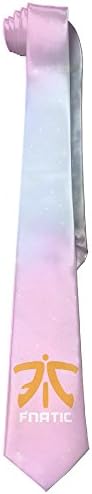 FENDYGT Mens Cool Fnaticclogo Necktie Skinny Ties / New Novelty Necktie