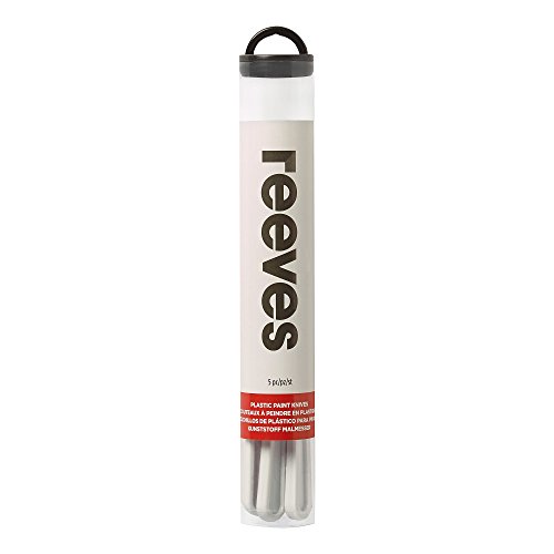 Reeves Plastic Paint Knives, Set of 5 - Thumbnail 3